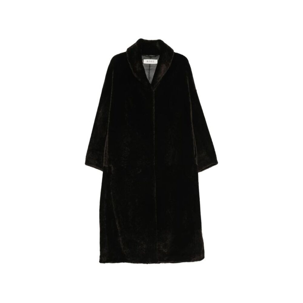 Rohe Brown Coats - Leather Coats Women